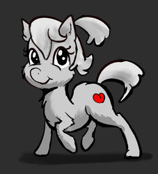 Size: 1000x1100 | Tagged: safe, artist:xbi, oc, oc only, earth pony, pony, heart, simple background, solo