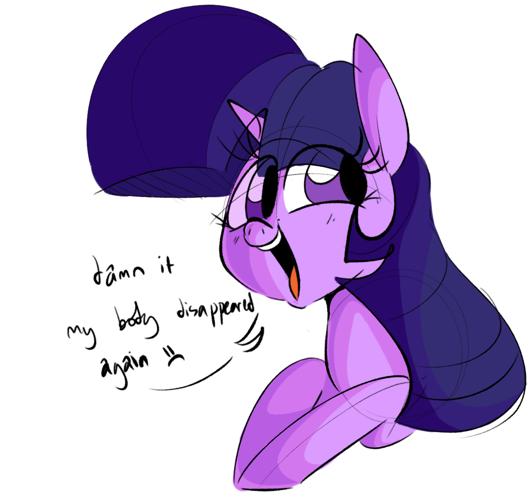 Safe Artist Hattsy Twilight Sparkle Pony Unicorn