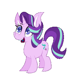 Size: 725x753 | Tagged: safe, artist:lil miss jay, starlight glimmer, pony, unicorn, g4, animated, chibbers, chibi, cute, dancing, female, glimmerbetes, heart eyes, mare, simple background, smiling, solo, transparent background, wingding eyes