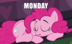 Size: 640x400 | Tagged: safe, edit, edited screencap, screencap, applejack, fluttershy, gummy, pinkie pie, rarity, pony, canterlot boutique, g4, official, party of one, the one where pinkie pie knows, animated, caption, image macro, meme
