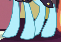 Size: 336x230 | Tagged: safe, screencap, sassy saddles, pony, unicorn, forever filly, g4, cropped, female, hooves, legs, mare, pictures of legs, solo