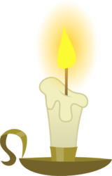 Size: 368x574 | Tagged: safe, artist:misteraibo, g4, owl's well that ends well, .svg available, candle, candlestick, fire, no pony, object, resource, simple background, transparent background, vector