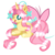 Size: 2000x2000 | Tagged: safe, artist:doraeartdreams-aspy, fluttershy, pony, unicorn, g4, female, fluttershy (g5 concept leak), g5 concept leak style, g5 concept leaks, high res, prone, simple background, solo, transparent background, unicorn fluttershy