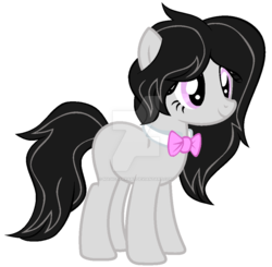 Size: 900x882 | Tagged: safe, artist:magicdarkart, octavia melody, earth pony, pony, g4, alternate hairstyle, female, mare, messy mane, simple background, solo, transparent background, watermark