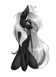 Size: 1048x1436 | Tagged: safe, artist:fellabyss, oc, oc only, oc:elison, earth pony, pony, female, kneeling, mare, simple background, solo, transparent background