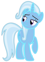 Size: 4411x6062 | Tagged: safe, artist:stay gold, trixie, pony, unicorn, g4, absurd resolution, cutie mark, eyestrain warning, neon, png, simple background, transparent background