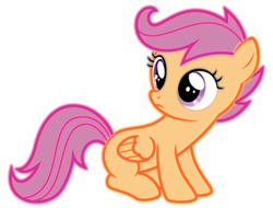 Size: 7983x6062 | Tagged: safe, artist:stay gold, scootaloo, pegasus, pony, g4, absurd resolution, eyestrain warning, neon, png, simple background, transparent background