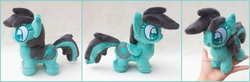 Size: 2252x742 | Tagged: safe, artist:lilmoon, oc, oc only, pegasus, pony, chibi, female, irl, mare, photo, plushie, solo