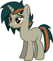 Size: 876x1000 | Tagged: safe, artist:itspeahead, oc, oc only, oc:ana falkenhart, pony, unicorn, g4, simple background, solo, transparent background