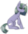 Size: 725x871 | Tagged: safe, artist:yourbestnightmaree, oc, oc only, oc:gloom, pony, unicorn, black sclera, male, simple background, sitting, solo, stallion, transparent background