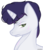 Size: 527x612 | Tagged: safe, artist:venomns, oc, oc only, oc:mythic, pony, unicorn, base used, bust, male, portrait, scar, simple background, solo, stallion, transparent background