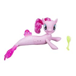 Size: 1500x1500 | Tagged: safe, pinkie pie, seapony (g4), g4, my little pony: the movie, irl, photo, seaponified, seapony pinkie pie, simple background, solo, species swap, toy, white background