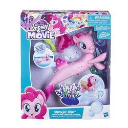 Size: 1500x1500 | Tagged: safe, pinkie pie, seapony (g4), g4, my little pony: the movie, official, box, irl, photo, seaponified, seapony pinkie pie, simple background, species swap, toy, white background