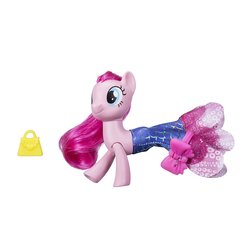 Size: 1500x1500 | Tagged: safe, pinkie pie, seapony (g4), g4, my little pony: the movie, clothes, dress, fashion style, irl, photo, seaponified, seapony pinkie pie, simple background, solo, species swap, toy, white background