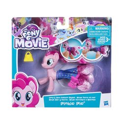 Size: 1500x1500 | Tagged: safe, pinkie pie, human, seapony (g4), g4, my little pony: the movie, official, box, clothes, dress, fashion style, hand, irl, irl human, photo, seaponified, seapony pinkie pie, simple background, species swap, toy, white background