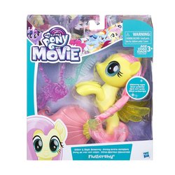Size: 1500x1500 | Tagged: safe, fluttershy, seapony (g4), g4, my little pony: the movie, official, box, irl, photo, seaponified, seapony fluttershy, simple background, species swap, toy, white background