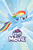 Size: 640x960 | Tagged: safe, rainbow dash, g4, my little pony: the movie, official, female, my little pony logo, phone wallpaper, solo, wallpaper