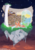 Size: 2480x3508 | Tagged: safe, artist:feekteev, oc, oc only, oc:alscenia greymane, butterfly, dracony, hybrid, pony, blanket, book, bookhorse, bookshelf, bush, chaos star, cloud, column, concentrating, detailed, dragon eyes, dusk, female, floating island, glasses, glowing horn, high res, horn, island, library, lying down, magic, magic orb, magic staff, mare, night, night sky, orange mane, poison joke, prone, quill, quill pen, reading, sky, slit pupils, smiling, solo, staff, stained glass, stars, telekinesis, unicorn magic, vine, writing