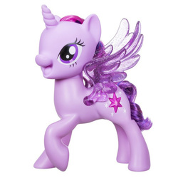 Size: 644x644 | Tagged: safe, twilight sparkle, alicorn, pony, g4, my little pony: the movie, electronic toy, irl, photo, simple background, solo, toy, twilight sparkle (alicorn), white background