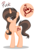 Size: 714x1026 | Tagged: safe, artist:marielle5breda, oc, oc only, oc:puck, pony, unicorn, female, mare, raised hoof, simple background, solo, transparent background