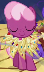 Size: 500x820 | Tagged: safe, screencap, cheerilee, g4, the cutie mark chronicles, cheeribetes, clothes, costume, cropped, cute, female, filly, outfit catalog, younger