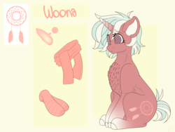 Size: 4000x3000 | Tagged: safe, artist:maximpy, oc, oc only, oc:woona, pony, unicorn, clothes, female, high res, mare, reference sheet, scarf, socks, solo