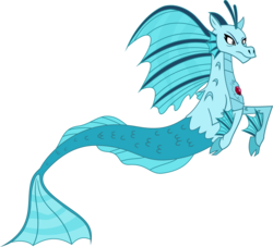 Size: 3859x3500 | Tagged: safe, artist:lightningbolt, derpibooru exclusive, sonata dusk, siren, g4, shadow play, .svg available, angry, cloven hooves, fangs, female, fins, fish tail, floating, gem, high res, show accurate, simple background, slit pupils, solo, svg, transparent background, true form, vector