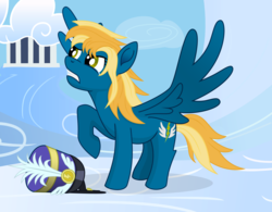 Size: 1860x1448 | Tagged: safe, artist:malte279, oc, oc only, oc:whistlewing, pegasus, pony, cloudsdale, vector