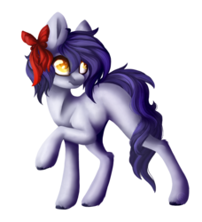 Size: 1040x1141 | Tagged: safe, artist:immagoddampony, oc, oc only, oc:tina, earth pony, pony, female, mare, raised hoof, simple background, solo, transparent background