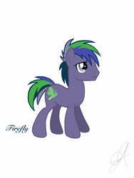 Size: 1800x2400 | Tagged: safe, artist:poshpegasus, prince firefly, pony, g2, g4, g2 to g4, generation leap, male, solo