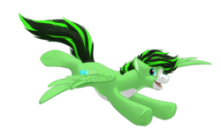 Size: 1413x836 | Tagged: safe, artist:rudazmora, oc, oc only, oc:conical flask, pegasus, pony, black mane, simple background, solo, transparent background