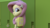 Size: 3840x2160 | Tagged: safe, artist:creatorofpony, artist:efk-san, fluttershy, equestria girls, g4, 3d, backpack, blender, canterlot high, clothes, female, hallway, high res, lockers, looking back, school, skirt, smiling, solo, tank top