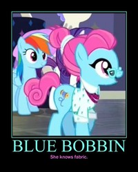 Size: 600x750 | Tagged: safe, blue bobbin, rainbow dash, rarity, g4, the saddle row review, motivational poster