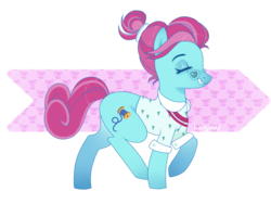 Size: 1600x1200 | Tagged: safe, artist:flashdelicious, blue bobbin, pony, g4, blue bobbin is amused, solo