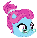 Size: 121x125 | Tagged: safe, artist:corruptdash, blue bobbin, pony, g4, pixel art, solo