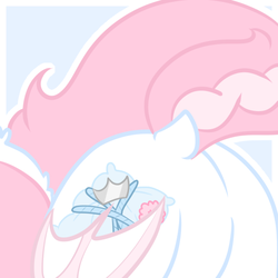 Size: 540x540 | Tagged: safe, artist:pastel-pony-princess, oc, oc only, oc:sylphie, bat pony, butt, butt only, cutie mark, dock, plot, solo