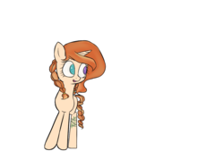 Size: 1065x800 | Tagged: safe, artist:otherdrawfag, oc, oc only, oc:freya, pony, unicorn, braid, cute, female, freya (norse), looking away, simple background, solo, transparent background