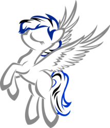 Size: 3000x3509 | Tagged: safe, artist:up1ter, oc, oc only, oc:adelle star, pegasus, pony, high res, simple background, solo, spread wings, transparent background, wings
