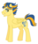 Size: 810x934 | Tagged: safe, artist:cascayd, oc, oc only, oc:swiftwing, pegasus, pony, offspring, parent:soarin', parent:spitfire, parents:soarinfire, solo