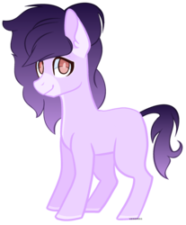 Size: 1024x1237 | Tagged: safe, artist:venomns, oc, oc only, oc:violet, earth pony, pony, female, mare, simple background, solo, transparent background