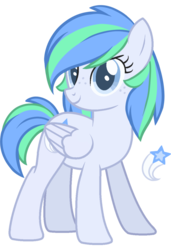 Size: 2048x3000 | Tagged: safe, artist:cinnamontee, oc, oc only, oc:azura sky, pegasus, pony, female, high res, mare, simple background, solo, transparent background