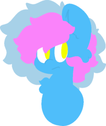 Size: 533x629 | Tagged: safe, artist:moonydusk, oc, oc only, oc:astral knight, bust, simple background, transparent background