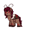 Size: 100x100 | Tagged: safe, artist:sketchthebluepegasus, oc, oc only, oc:maple, grottoling, original species, pony, animated, gif, pixel art, simple background, solo, transparent background