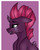 Size: 602x759 | Tagged: safe, artist:nyokoart, tempest shadow, pony, unicorn, g4, my little pony: the movie, broken horn, crying, female, horn, sad, solo