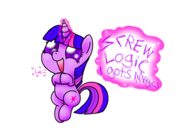 Size: 2700x2100 | Tagged: safe, artist:spice5400, twilight sparkle, pony, unicorn, g4, chibi, cute, female, glowing horn, horn, magic, mare, simple background, solo, transparent background, twiabetes, weapons-grade cute