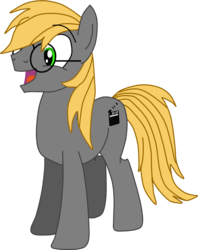 Size: 1806x2280 | Tagged: safe, artist:theeditormlp, oc, oc only, oc:the editor, earth pony, pony, glasses, male, simple background, solo, stallion, transparent background