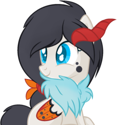 Size: 1016x1080 | Tagged: safe, artist:venomns, oc, oc only, oc:volcaria, original species, base used, female, simple background, smiling, solo, transparent background