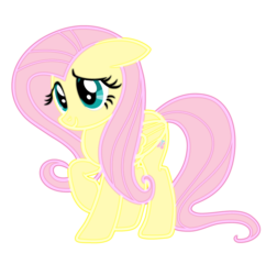 Size: 5873x6062 | Tagged: safe, artist:stay gold, fluttershy, pegasus, pony, g4, absurd resolution, eyestrain warning, neon, png, raised hoof, simple background, transparent background
