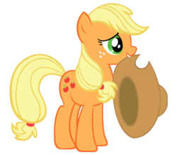 Size: 8000x7000 | Tagged: safe, artist:d2xa, applejack, earth pony, pony, g4, absurd resolution, applejack's hat, cowboy hat, female, hat, mare, mouth hold, simple background, solo, transparent background, vector