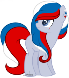 Size: 800x908 | Tagged: safe, artist:t-aroutachiikun, oc, oc only, oc:frost swirl, earth pony, pony, female, mare, simple background, solo, transparent background